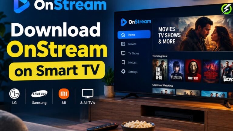 Download OnStream on Smart TV (LG, Samsung, MI, & All TVs)