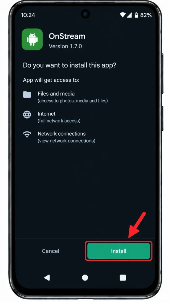 How to Install OnStream APK Step by Step